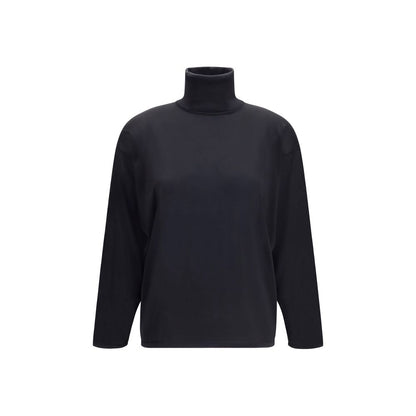 Gucci Schwarzer Seiden-Sweatshirt
