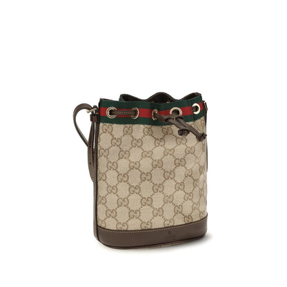 Gucci Beige Stoff-Handtasche