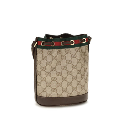 Gucci Beige Stoff-Handtasche