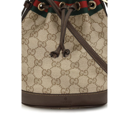Gucci Beige Stoff-Handtasche