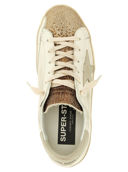 Golden Goose Mehrfarbige Low-Top-Sneaker aus Rindsleder