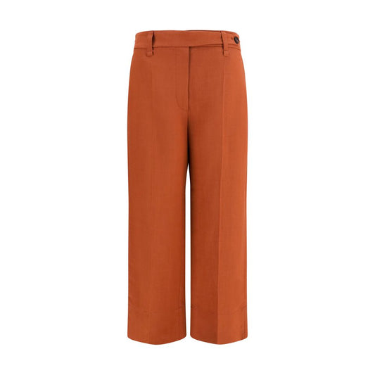 Brunello Cucinelli Braune Viskose-Freizeithose
