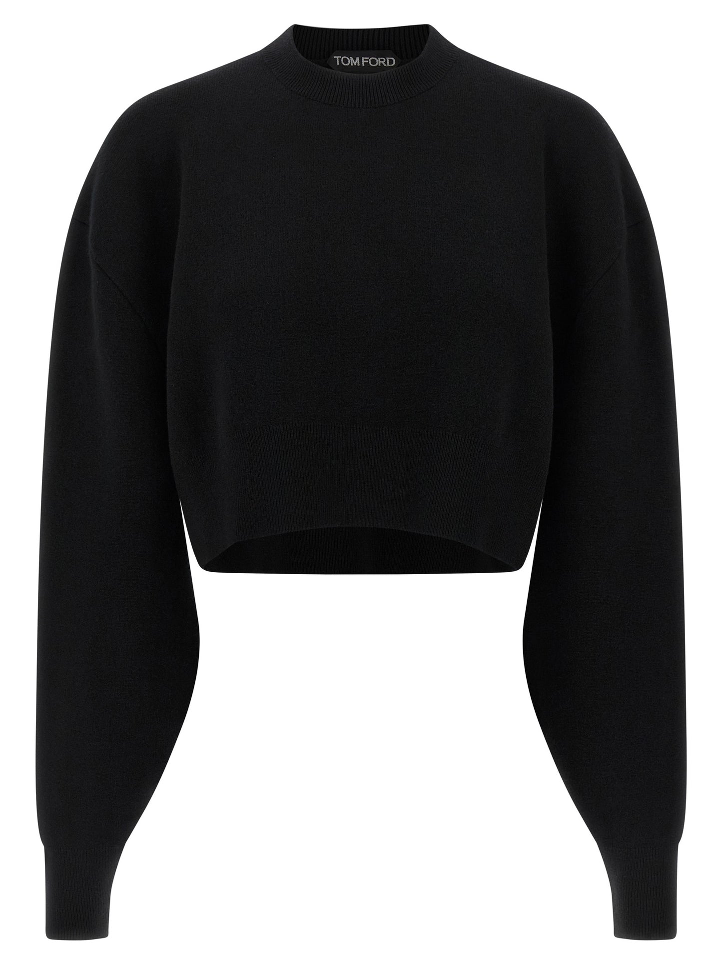 Tom Ford Schwarzer Cardigan aus Schurwolle