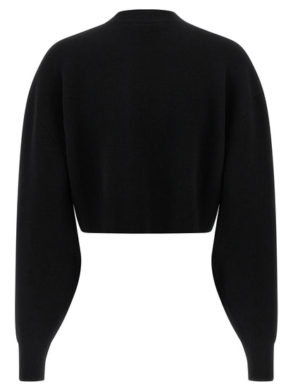 Tom Ford Schwarzer Cardigan aus Schurwolle