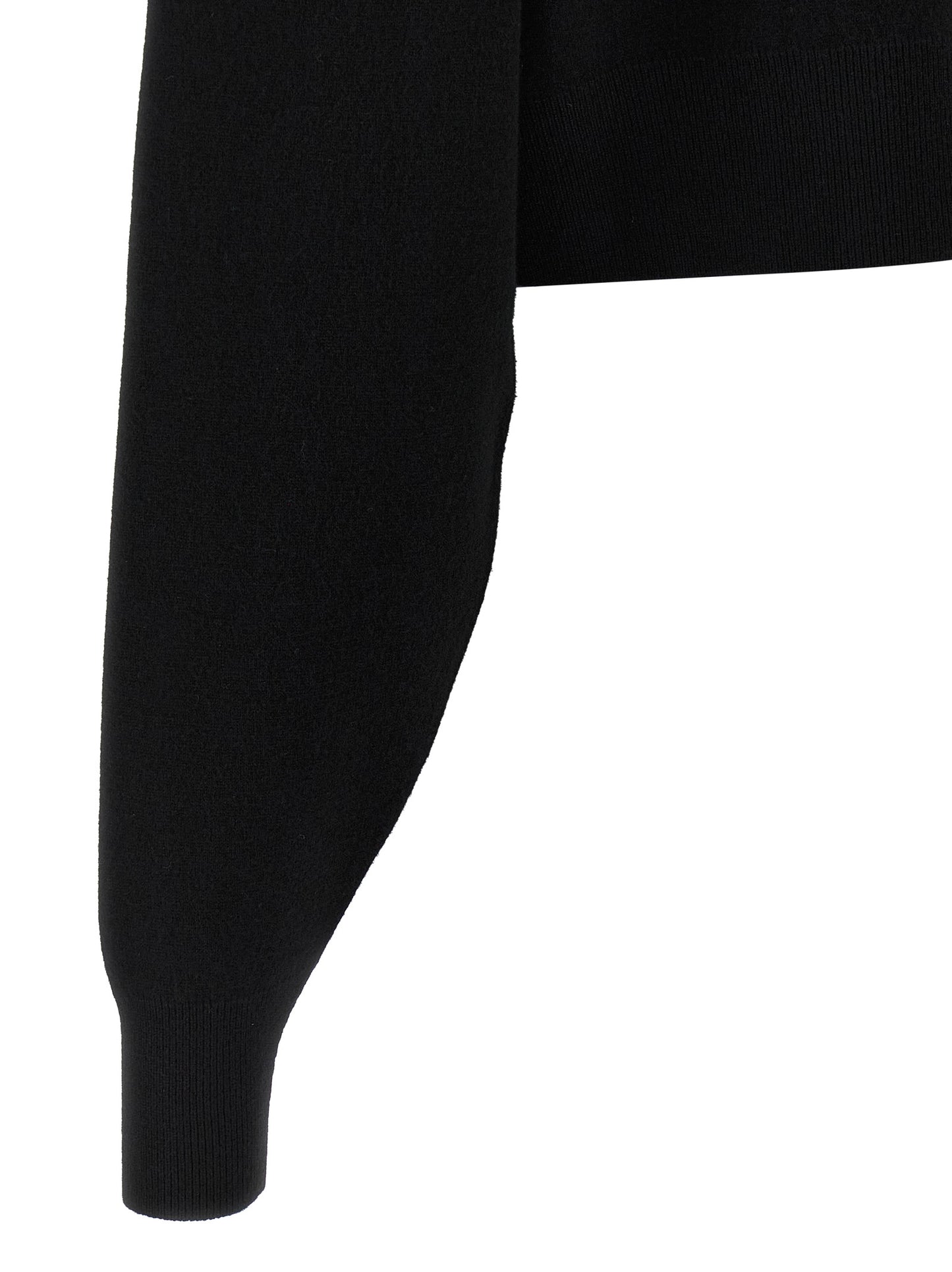 Tom Ford Schwarzer Cardigan aus Schurwolle