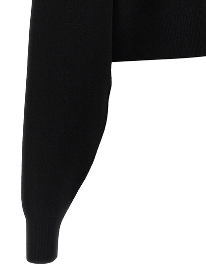 Tom Ford Schwarzer Cardigan aus Schurwolle
