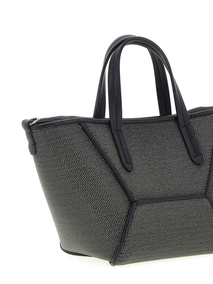 Brunello Cucinelli Schwarze Handtasche aus Messing