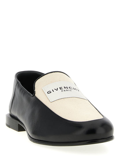 Givenchy Schwarze Loafer aus Lammleder zum Schlüpfen