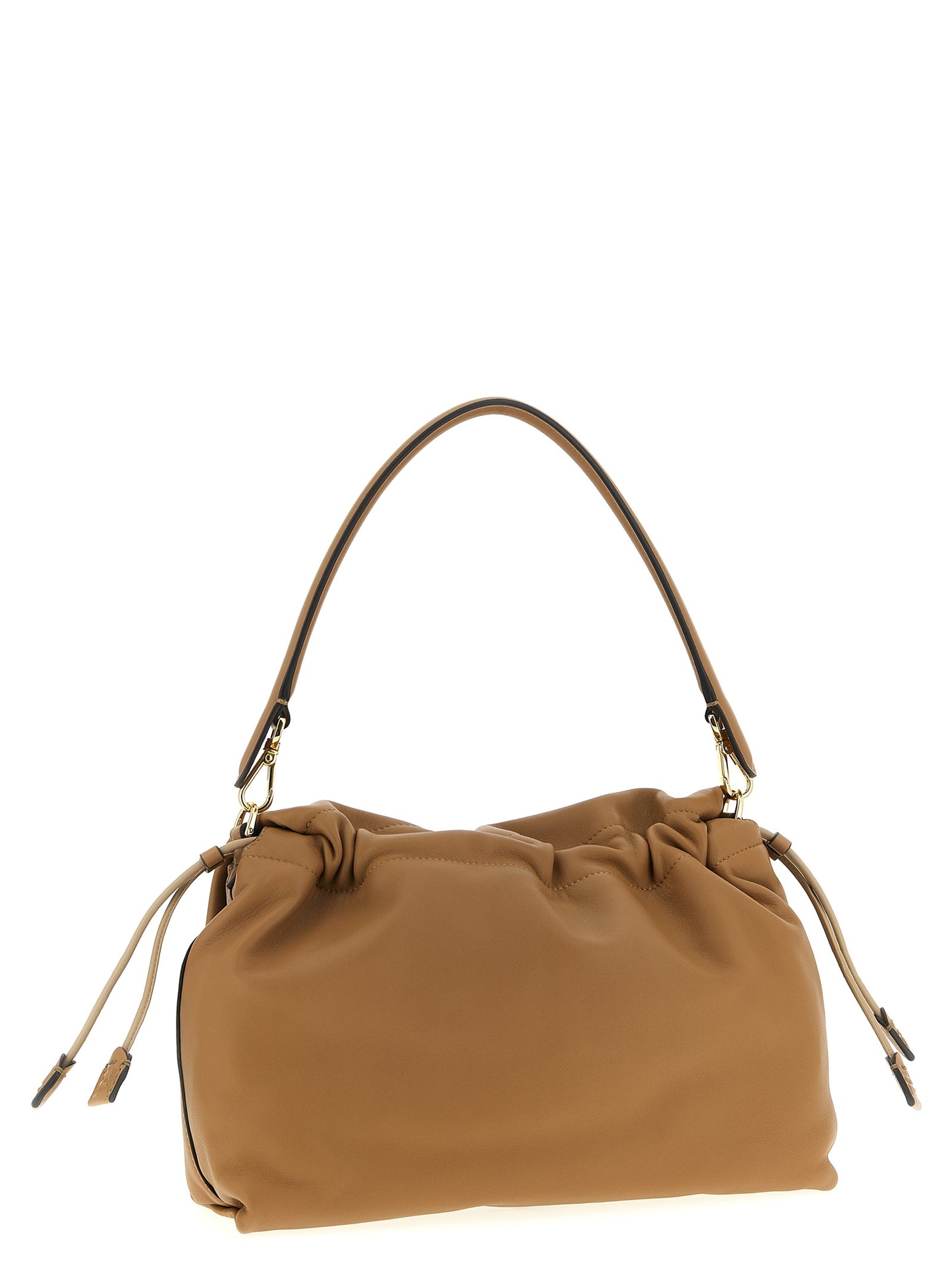 Fendi Beige Lammleder-Schultertasche
