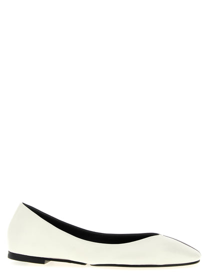 Jacquemus Zweifarbige Ballerinas aus Lammleder