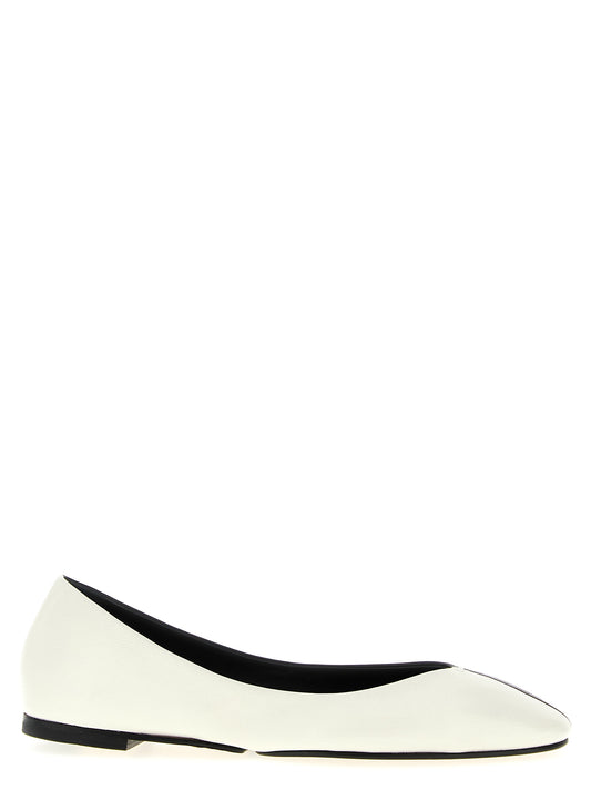 Jacquemus Zweifarbige Ballerinas aus Lammleder