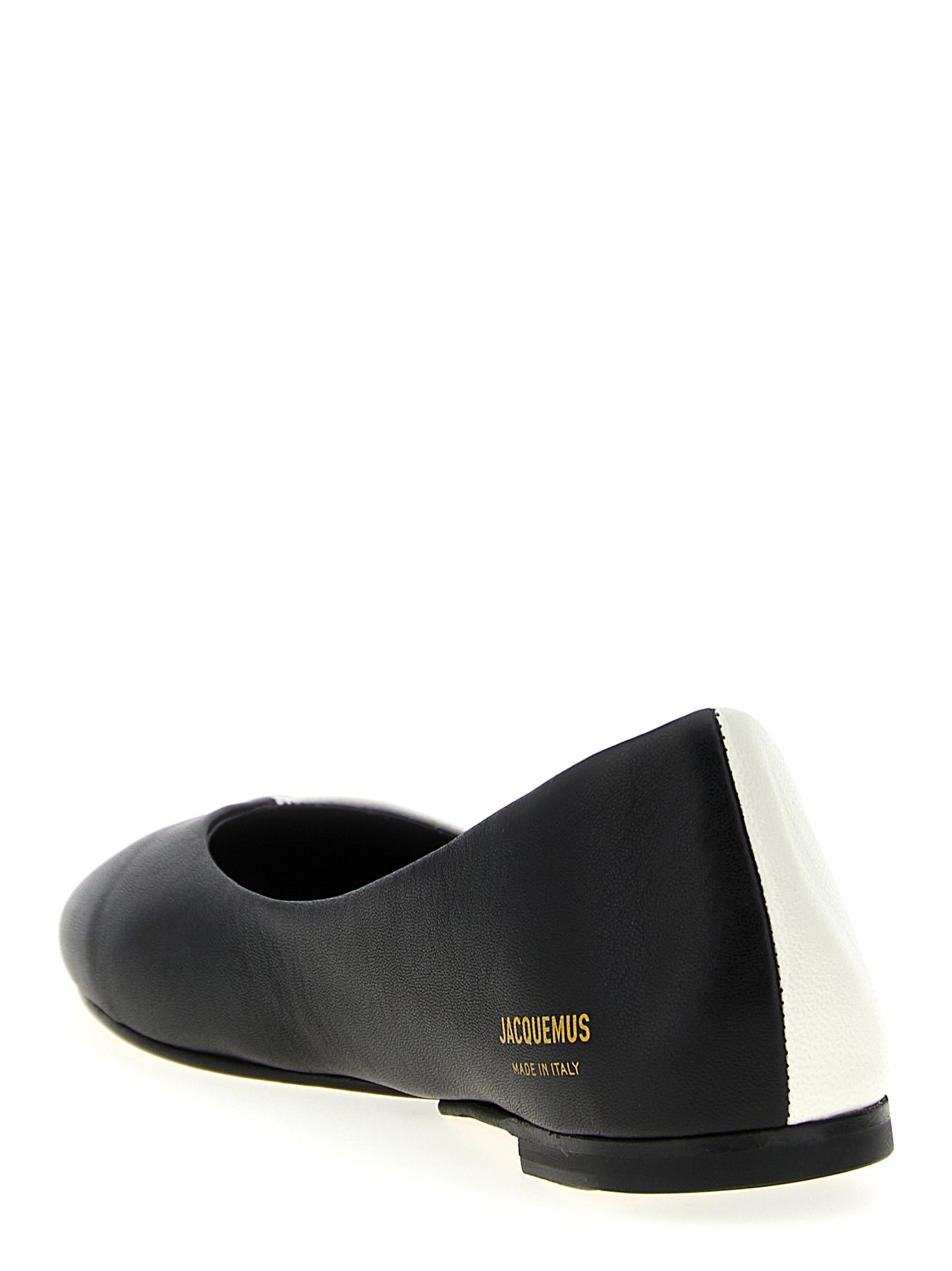 Jacquemus Zweifarbige Ballerinas aus Lammleder