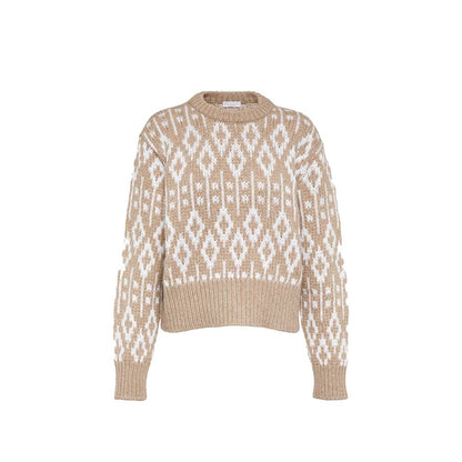 Brunello Cucinelli Brauner Kaschmirpullover