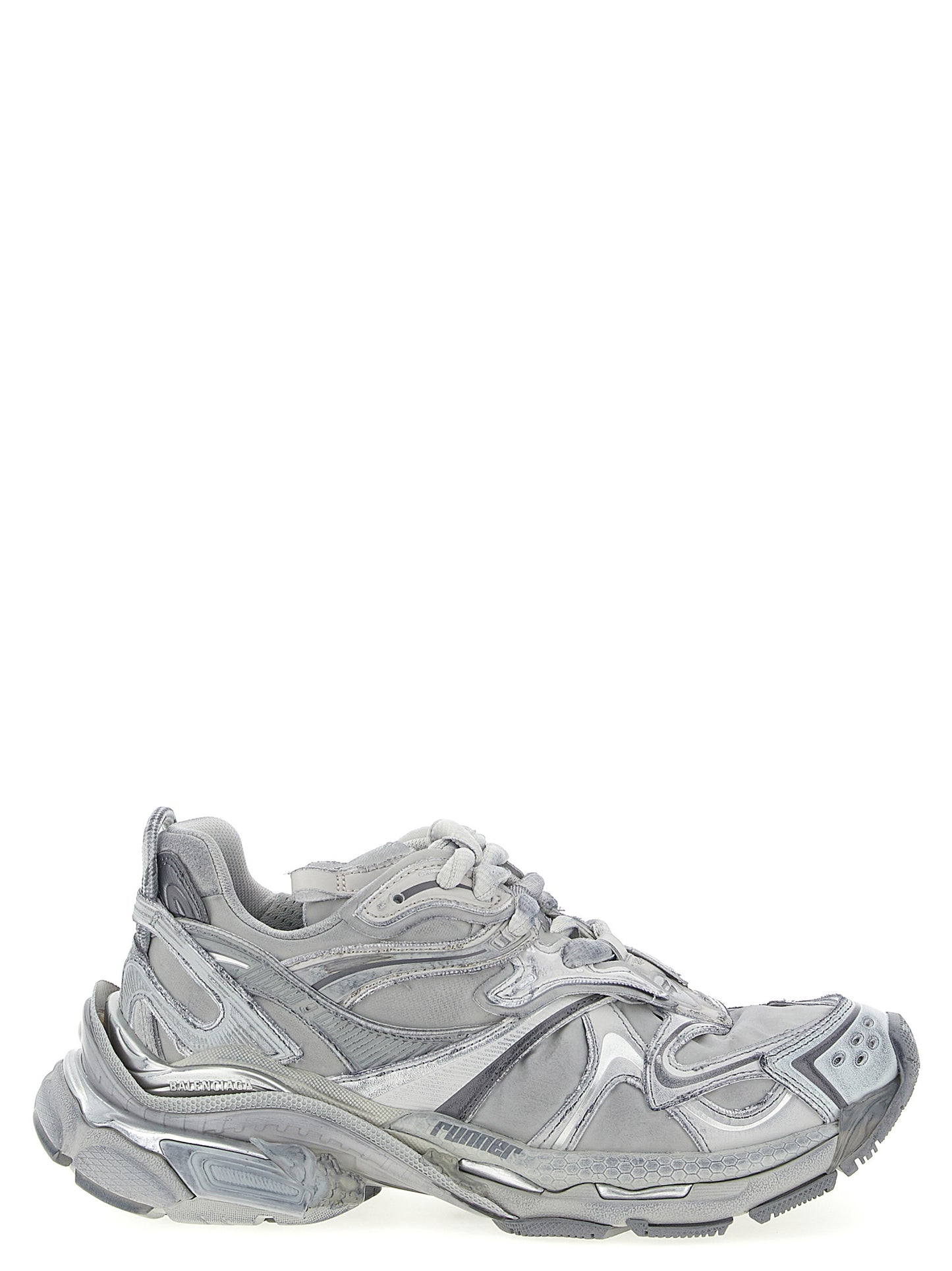 Balenciaga Graue Sneaker aus Polyethylen im Athletic-Stil
