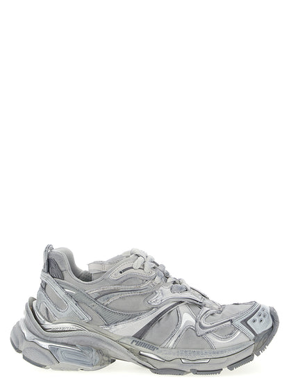 Balenciaga Graue Sneaker aus Polyethylen im Athletic-Stil