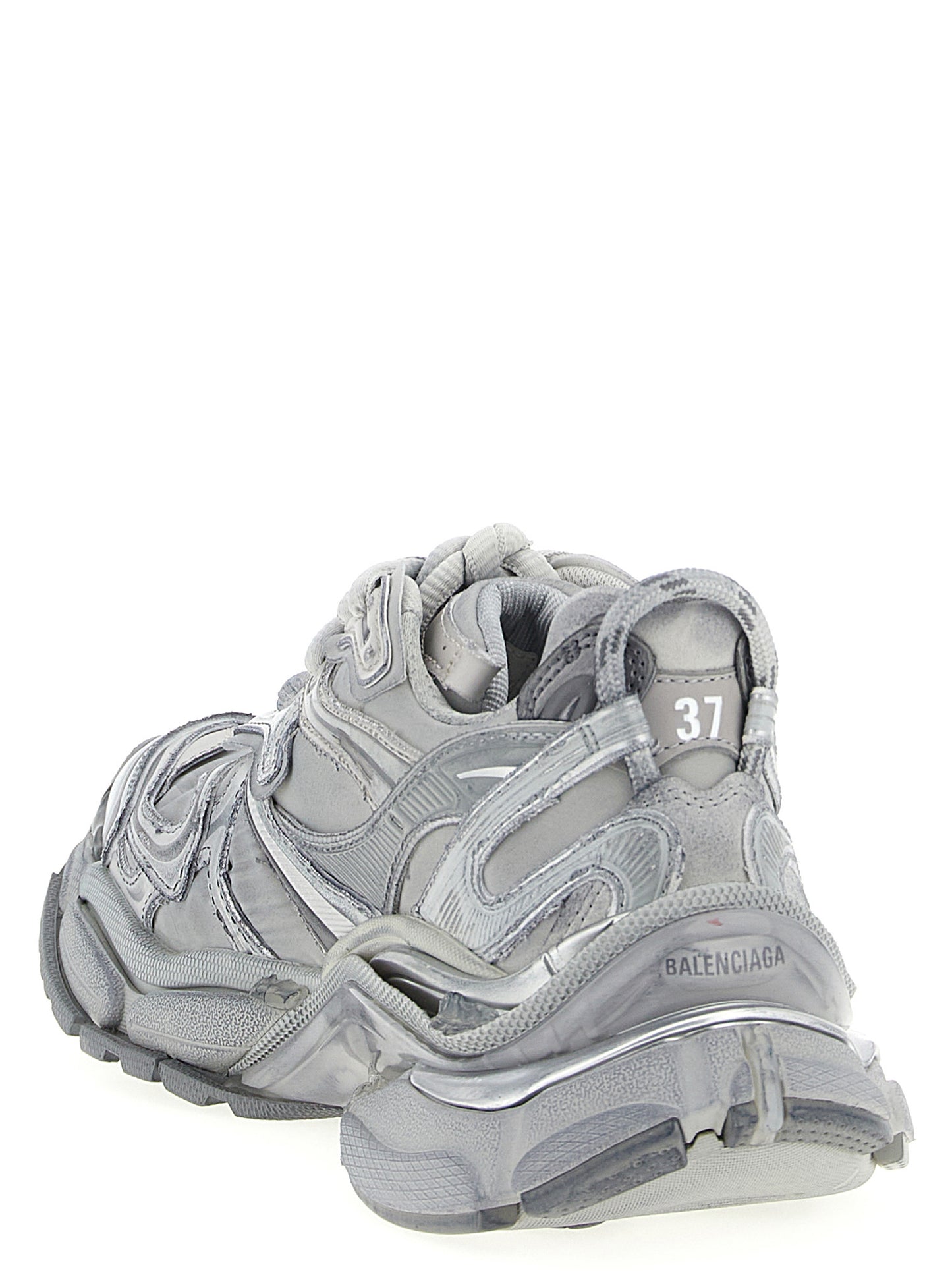 Balenciaga Graue Sneaker aus Polyethylen im Athletic-Stil