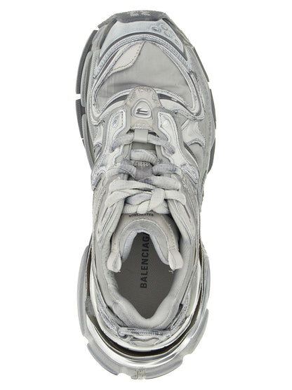 Balenciaga Graue Sneaker aus Polyethylen im Athletic-Stil