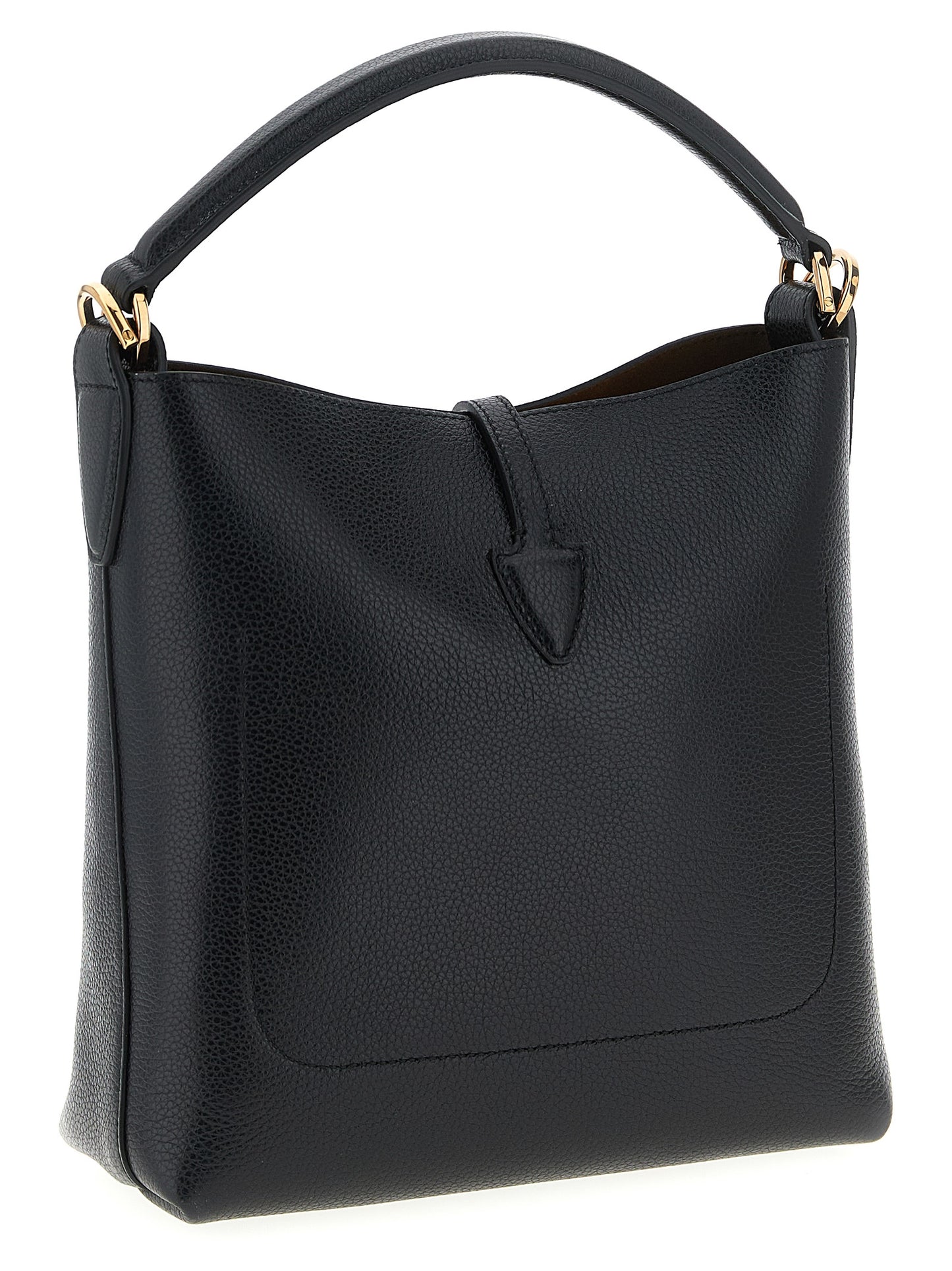 Tod's Schwarze Kalbsleder-Handtasche
