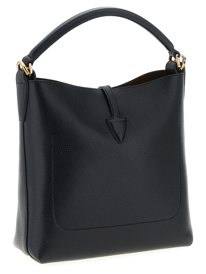 Tod's Schwarze Kalbsleder-Handtasche