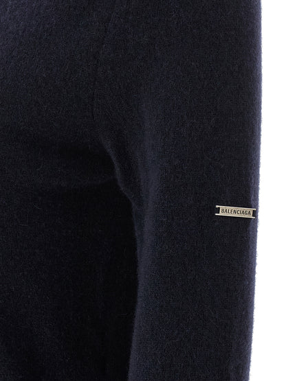 Balenciaga Blauer Kaschmir-Cardigan