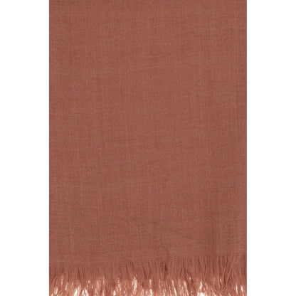 Brunello Cucinelli Orange Cashmere Foulard