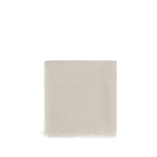 Brunello Cucinelli Weiße Kaschmir-Foulard