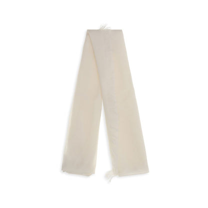 Brunello Cucinelli Weiße Kaschmir-Foulard