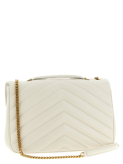 Saint Laurent Beige Lammleder-Schultertasche