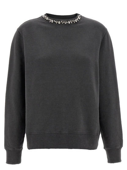Golden Goose Grauer Baumwollpullover