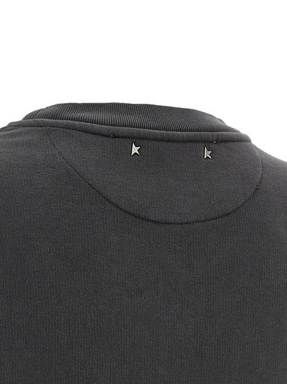 Golden Goose Grauer Baumwollpullover