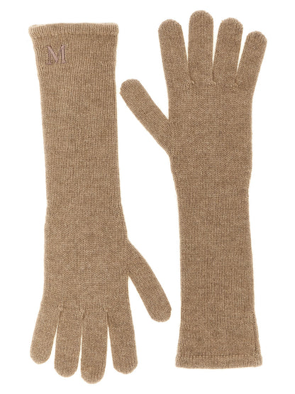 Max Mara Beige Cashmere Gloves