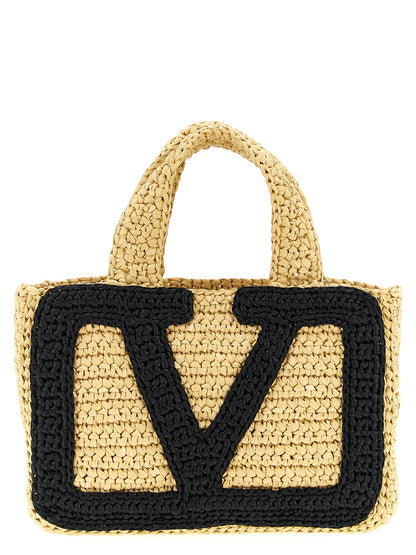 Valentino Garavani Schwarze Viscose-Tasche