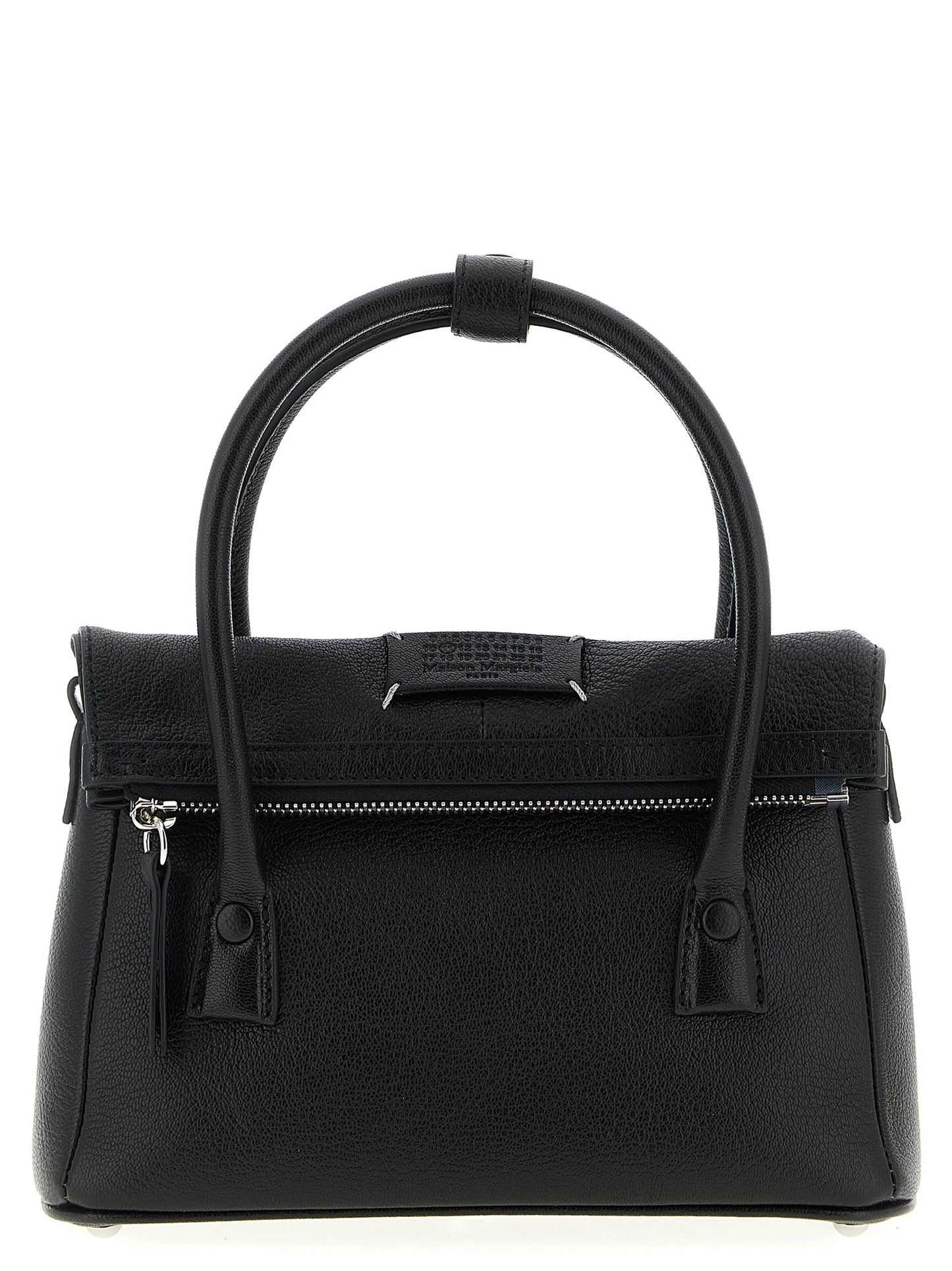 Maison Margiela Schwarze Kaschmir-Handtasche