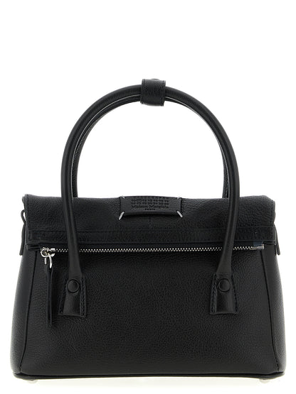 Maison Margiela Schwarze Kaschmir-Handtasche