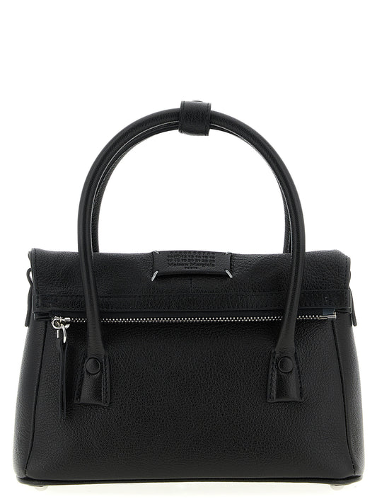 Maison Margiela Schwarze Kaschmir-Handtasche