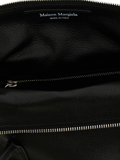 Maison Margiela Schwarze Kaschmir-Handtasche