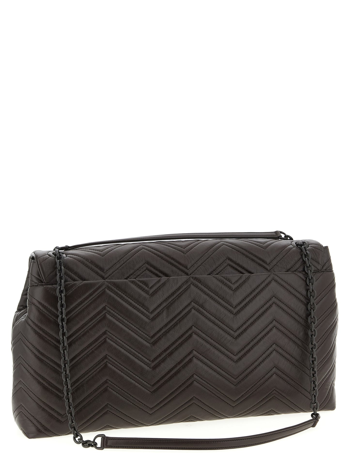 Gucci Braunes Kalbsleder Damen Crossbody Tasche