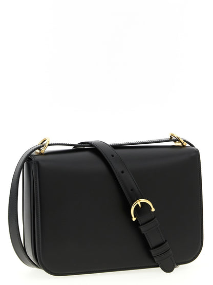 Gucci Schwarze Kalbsleder-Schultertasche