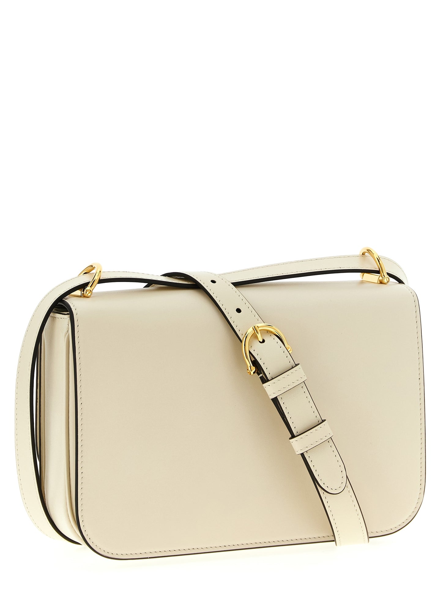 Gucci Weiße Kalbsleder-Schultertasche