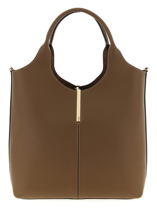Tod's Braune Kalbsleder-Handtasche