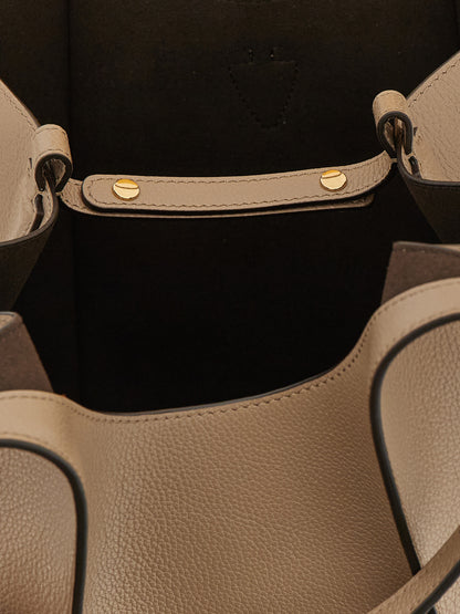 Tod's Beige Kalbsleder-Tote Bag