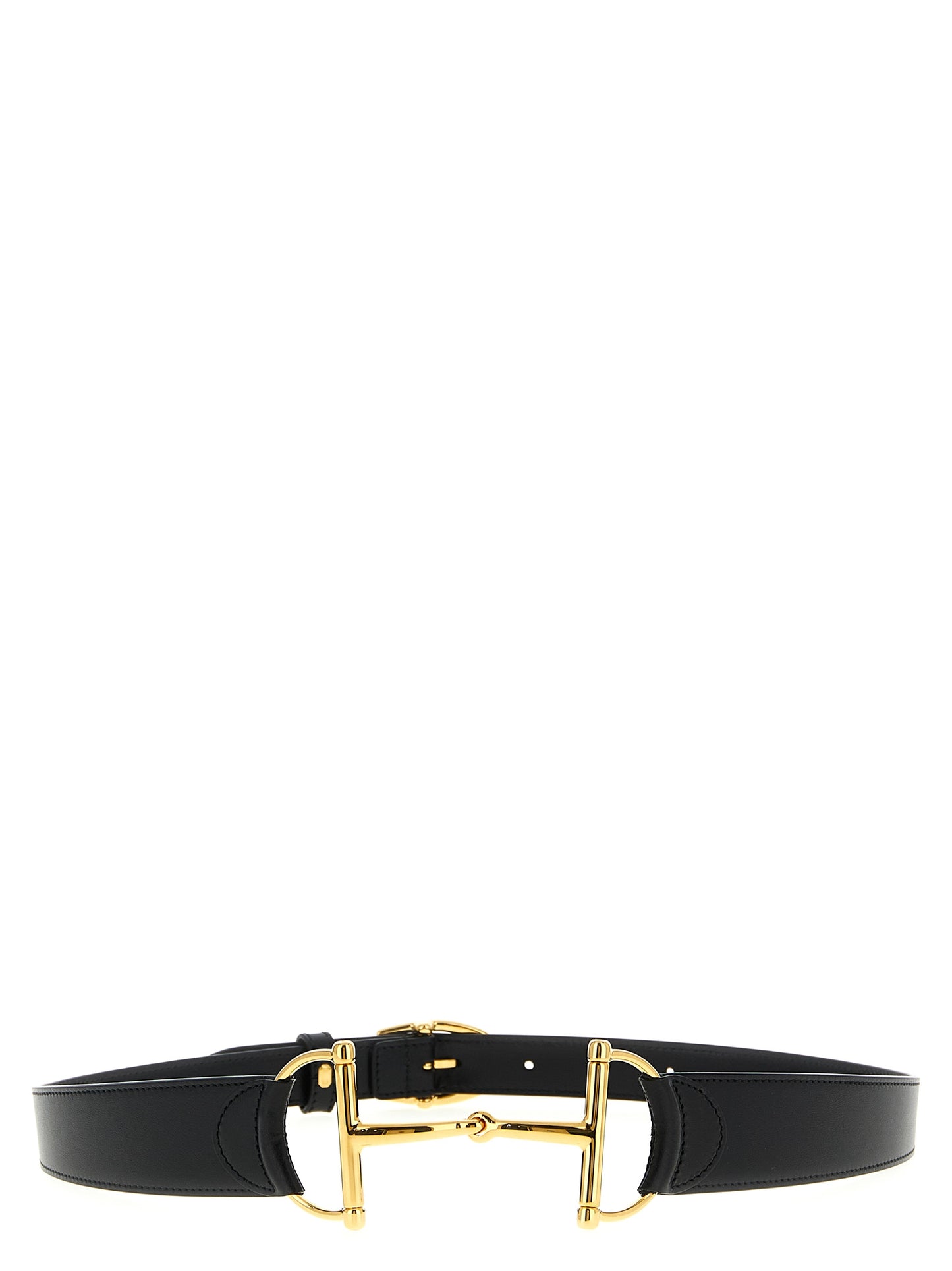Gucci Schwarzer Kalbsleder Gürtel Regular