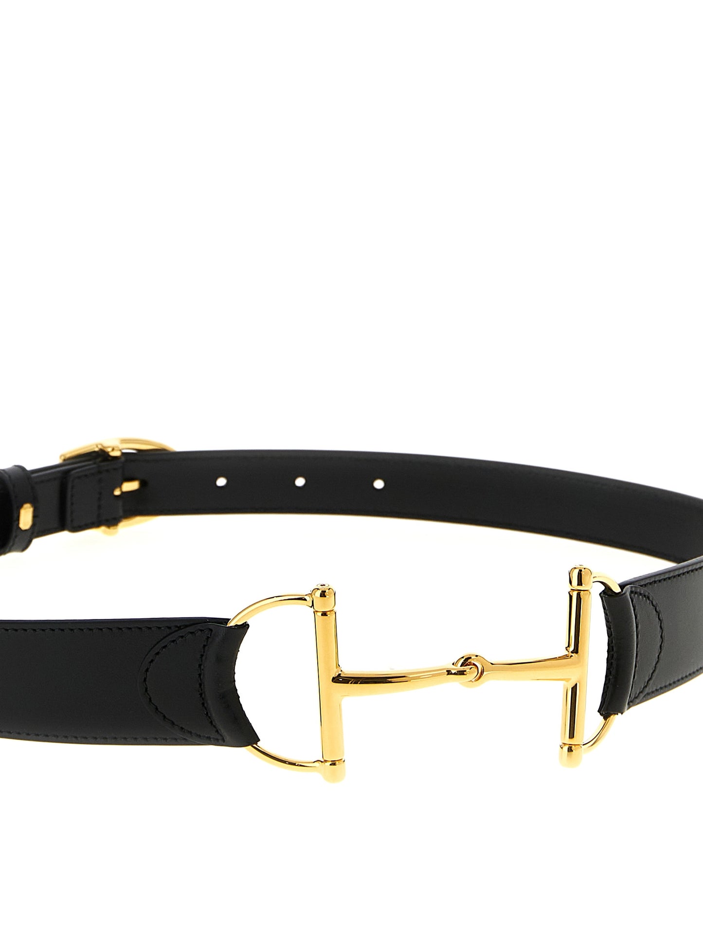 Gucci Schwarzer Kalbsleder Gürtel Regular
