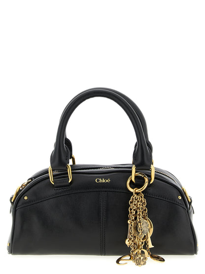 Chloé Schwarze Kalbsleder-Handtasche
