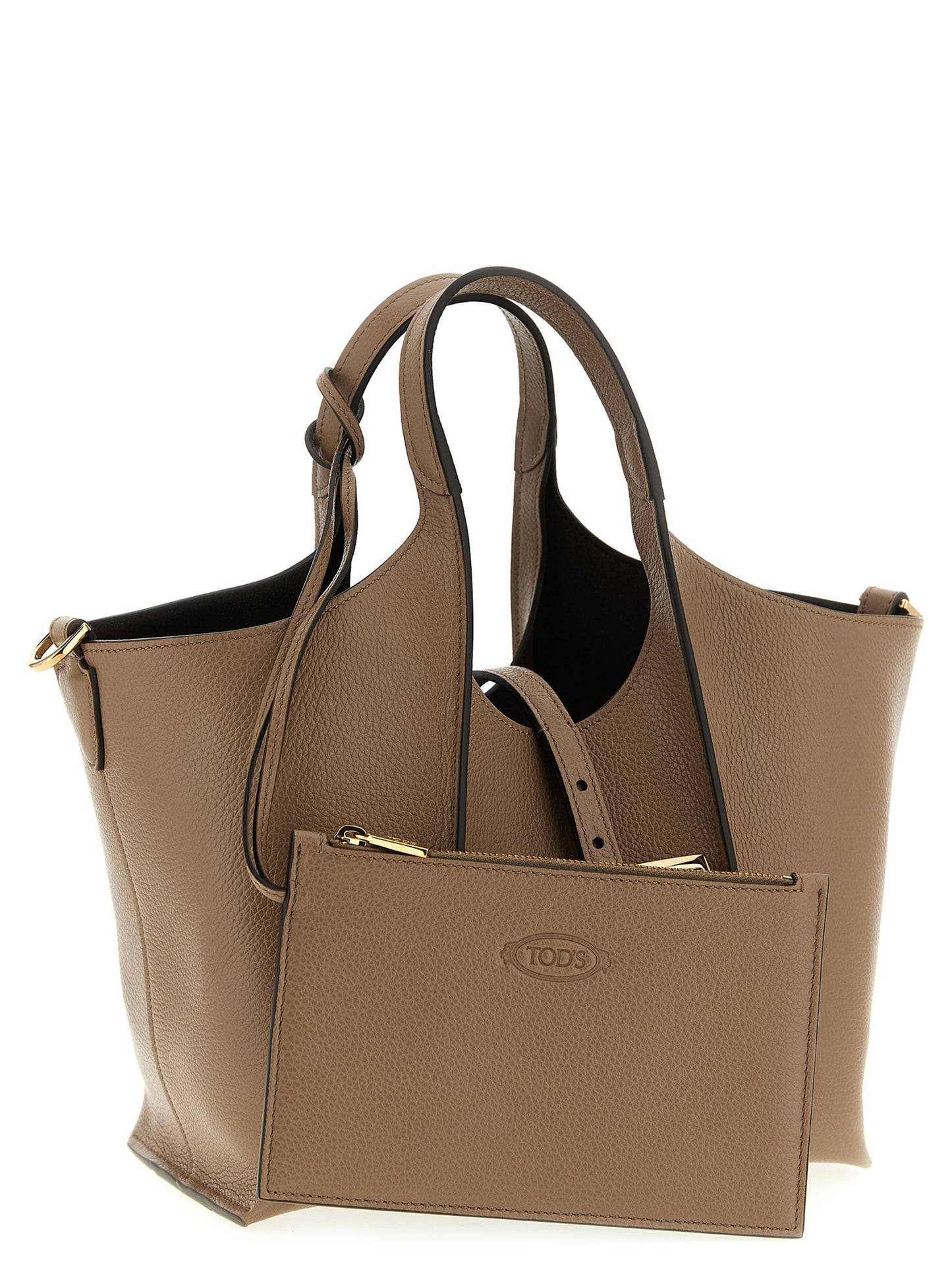 Tod's Beige Kalbsleder Handtasche