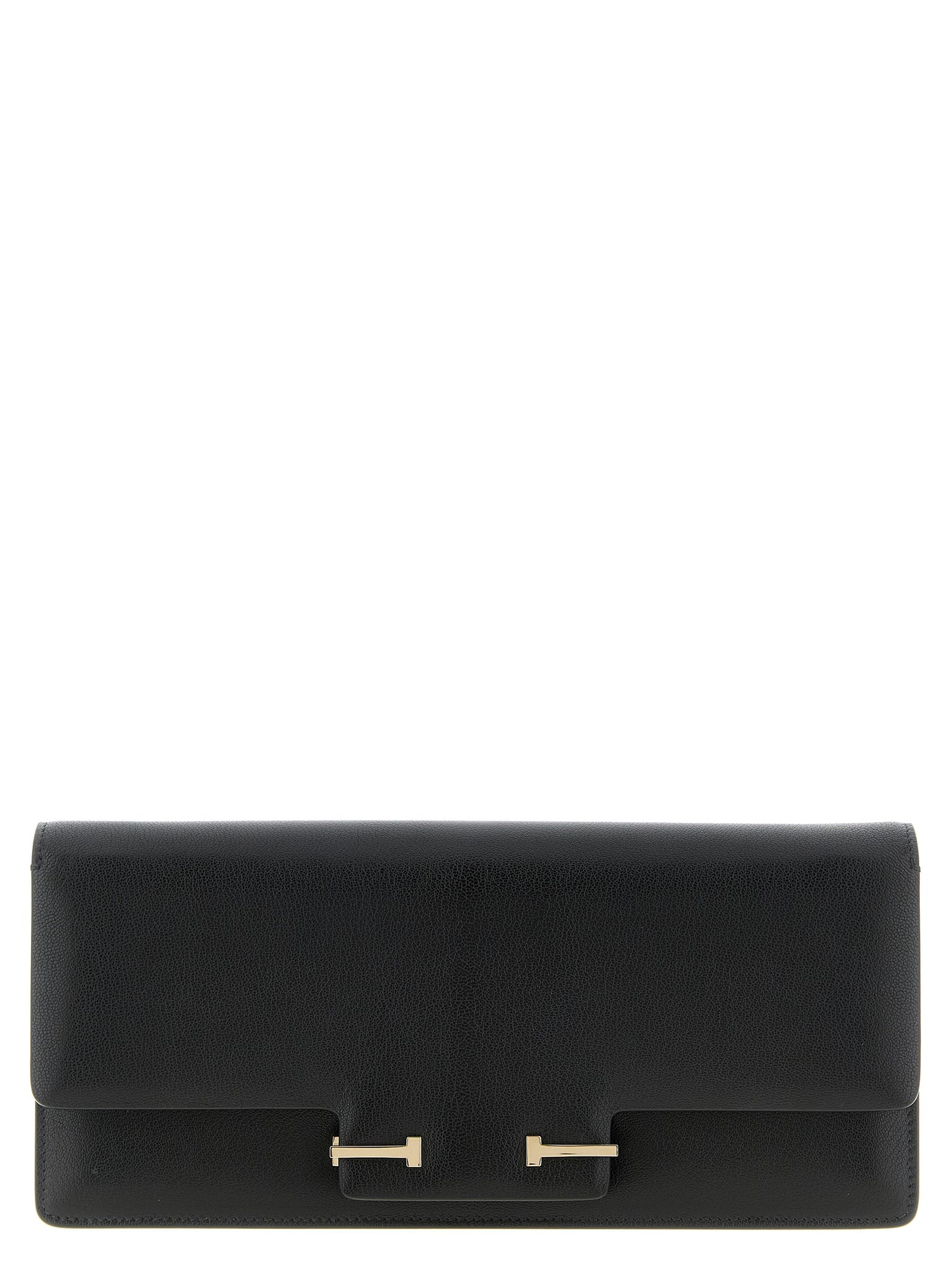 Tom Ford Schwarze Umhängetasche aus Ziegenleder