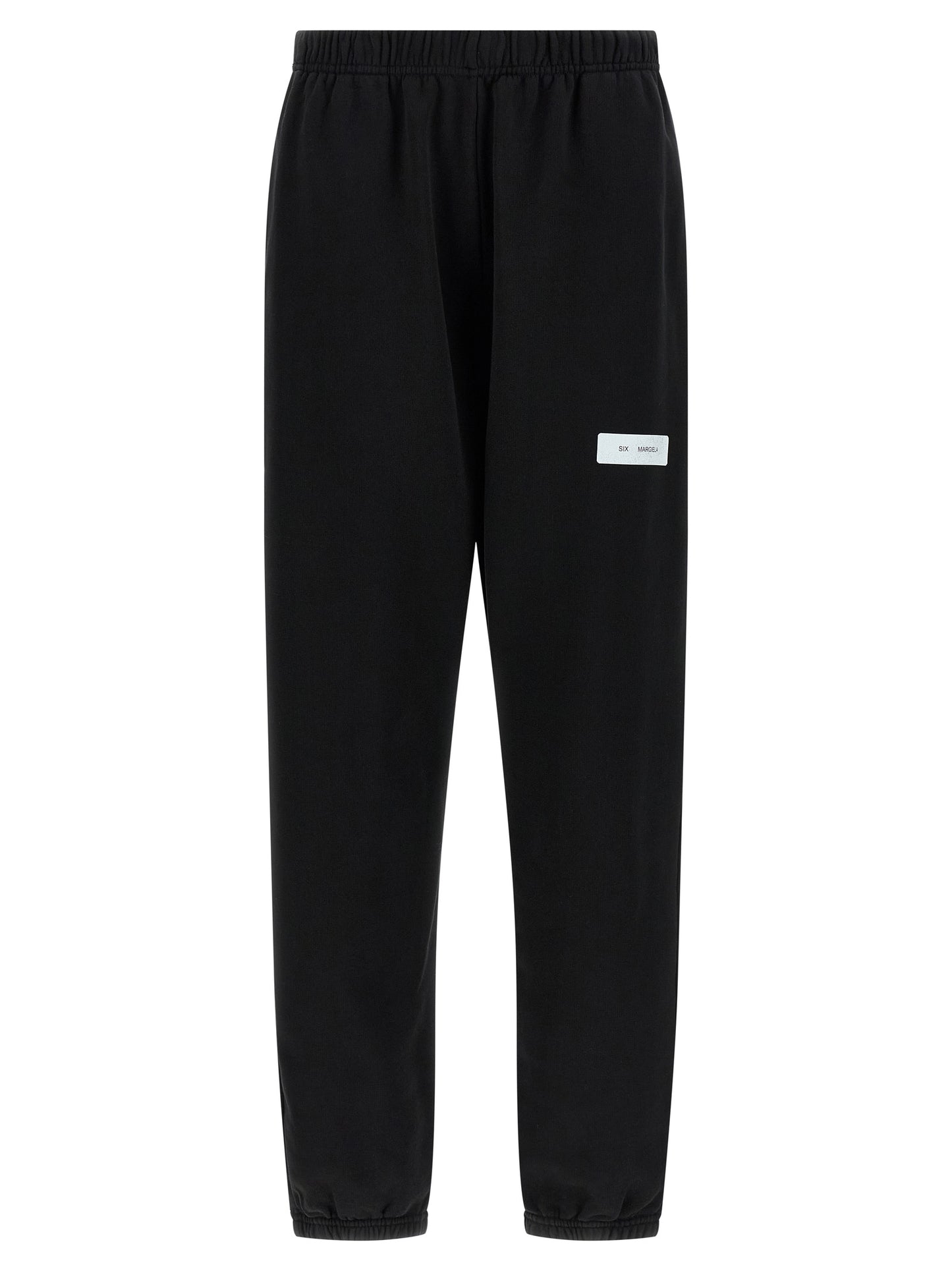 MM6 Maison Margiela Schwarze Baumwoll-Jogginghose (Trainingshose)