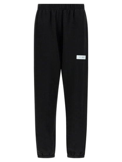 MM6 Maison Margiela Schwarze Baumwoll-Jogginghose (Trainingshose)