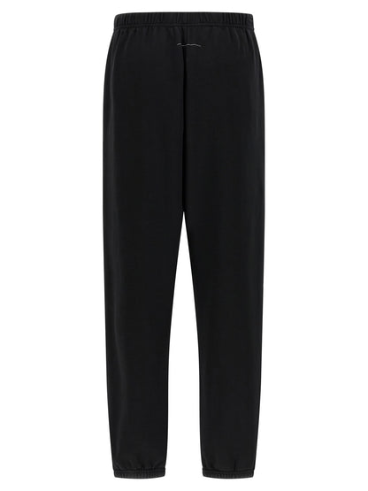 MM6 Maison Margiela Schwarze Baumwoll-Jogginghose (Trainingshose)