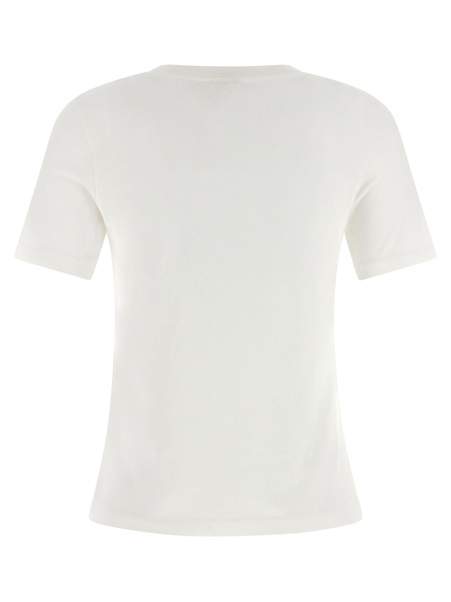 Chloé Weißes Baumwoll-T-Shirt